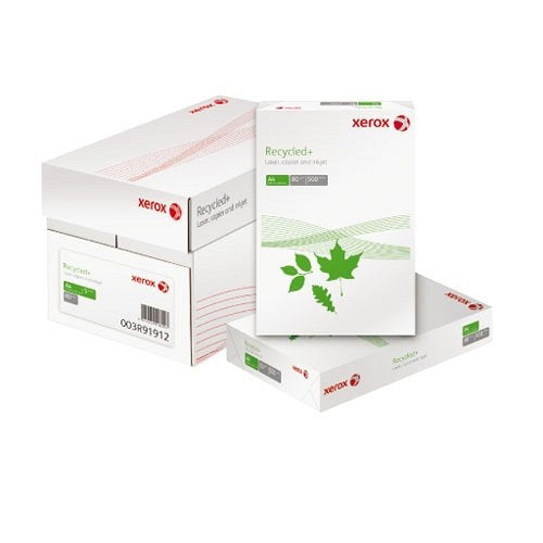 Fénymásolópapír XEROX RECYCLED PLUS A/4  80g (CIE85 fehérségű)  3R91912