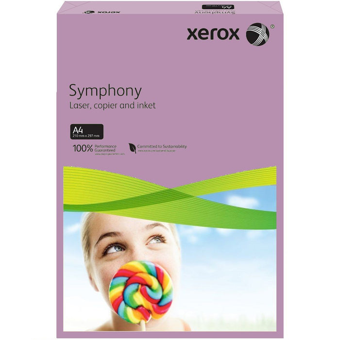 Sz.fénymásolópapír XEROX SYMPHONY A/4 80g (500ív/csg) pasztell közép levendula  3R96048