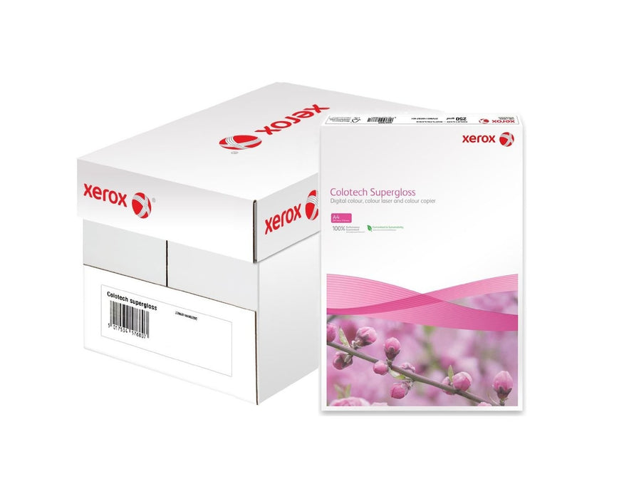 Spec.fénymásolópapír XEROX COLOTECH A4 250g (100ív/csg) szuperfényes  003R97686