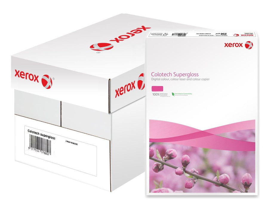 Spec.fénymásolópapír XEROX COLOTECH A3 250g (100ív/csg) szuperfényes  003R97687