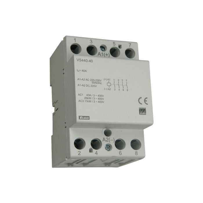 VS440-40/230V - Kontaktor, 4x NO, 40 A, AC/DC 230 V