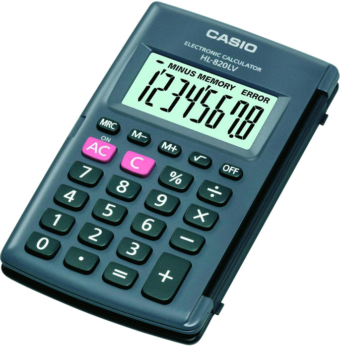 Számológép zseb CASIO HL-820LV 8dig