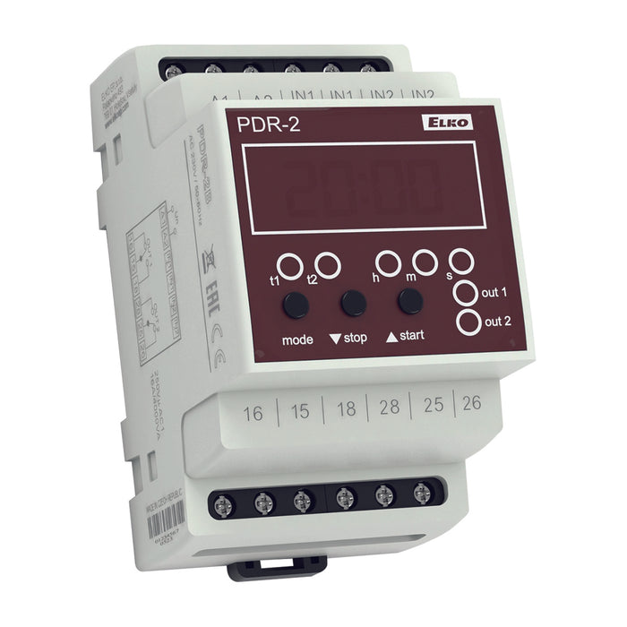 PDR-2B/230 V - Programozható digitális relé