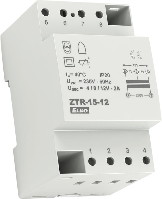 ZTR-15-12-csengőtranszformátor