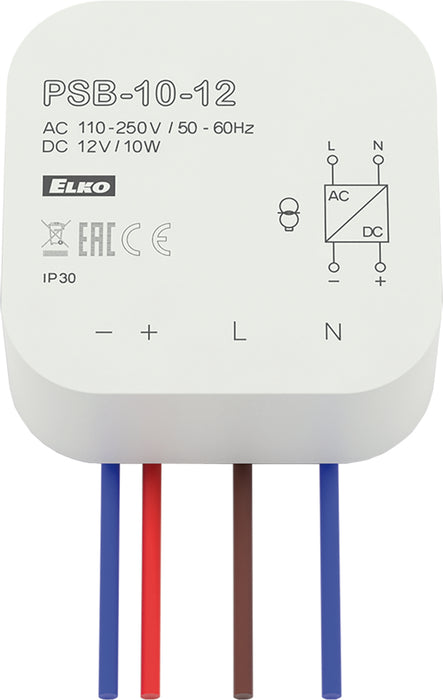 PSB-10-12 Kapcsolóüzemű tápegység