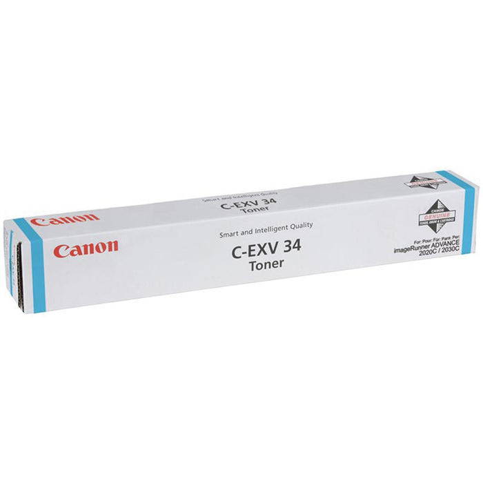 Toner CANON EXV34  kék  eredeti